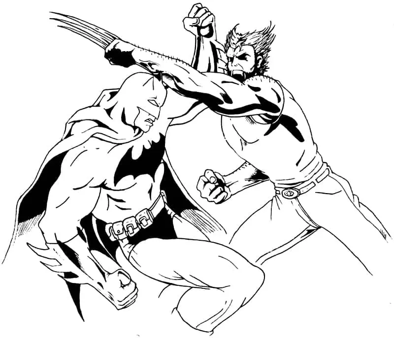 Wolverine Ausmalbilder 94