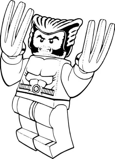 Wolverine Ausmalbilder 99