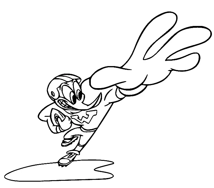 Woody Woodpecker Coloring Pages 104