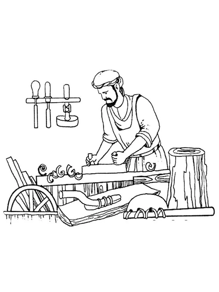 Working Coloring Pages 15