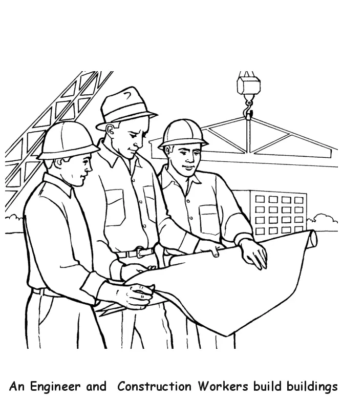 Working Coloring Pages 6