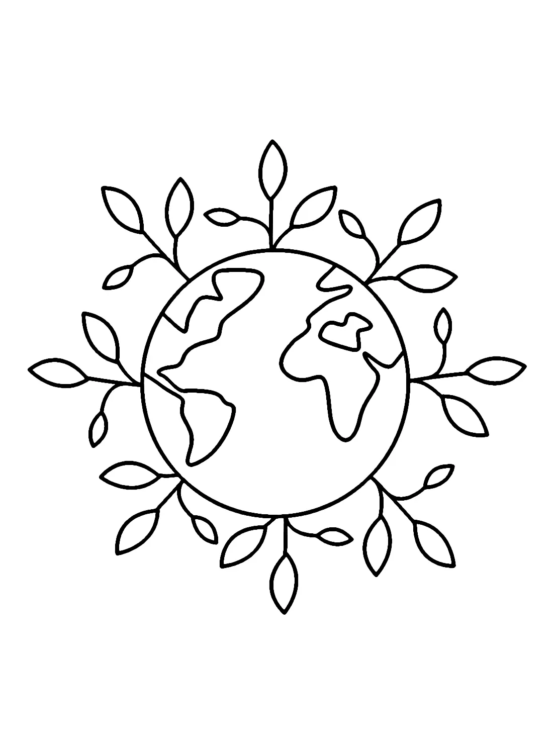Dia Mundial Del Medio Ambiente Para Colorear 5