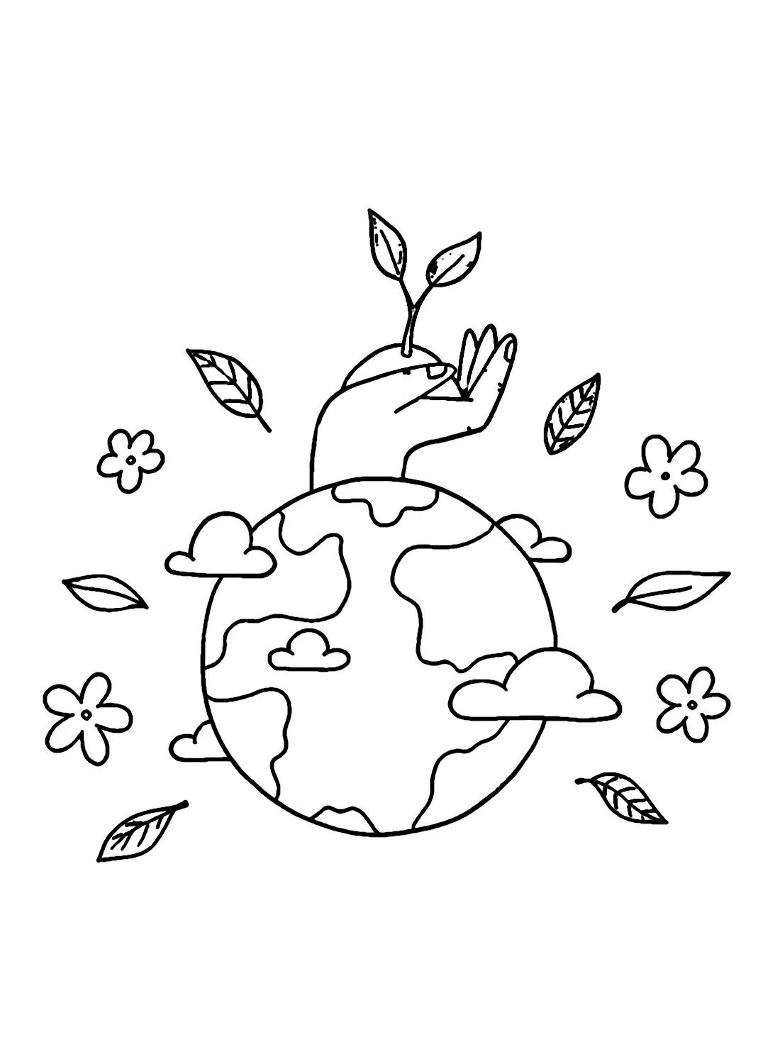 Dia Mundial Del Medio Ambiente Para Colorear 6