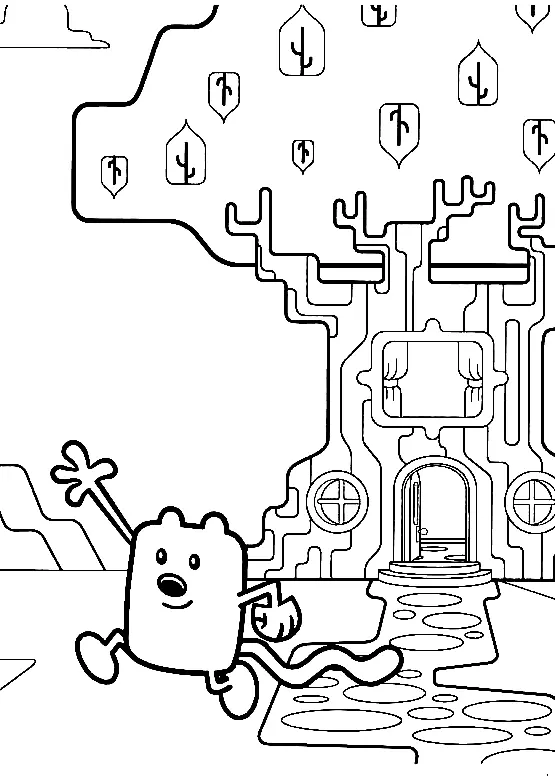 Wow Wow Wubbzy Para Colorear 65