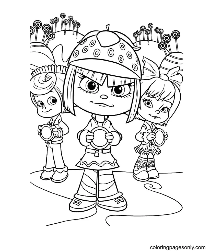 Desenhos de Detona Ralph Para Colorir 10