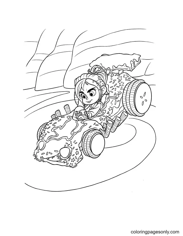 Desenhos de Detona Ralph Para Colorir 22