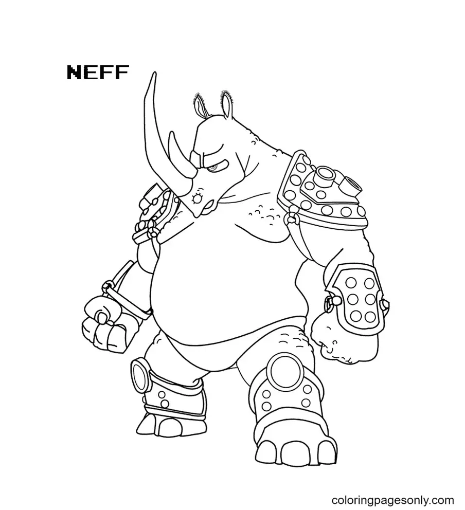 Desenhos de Detona Ralph Para Colorir 39