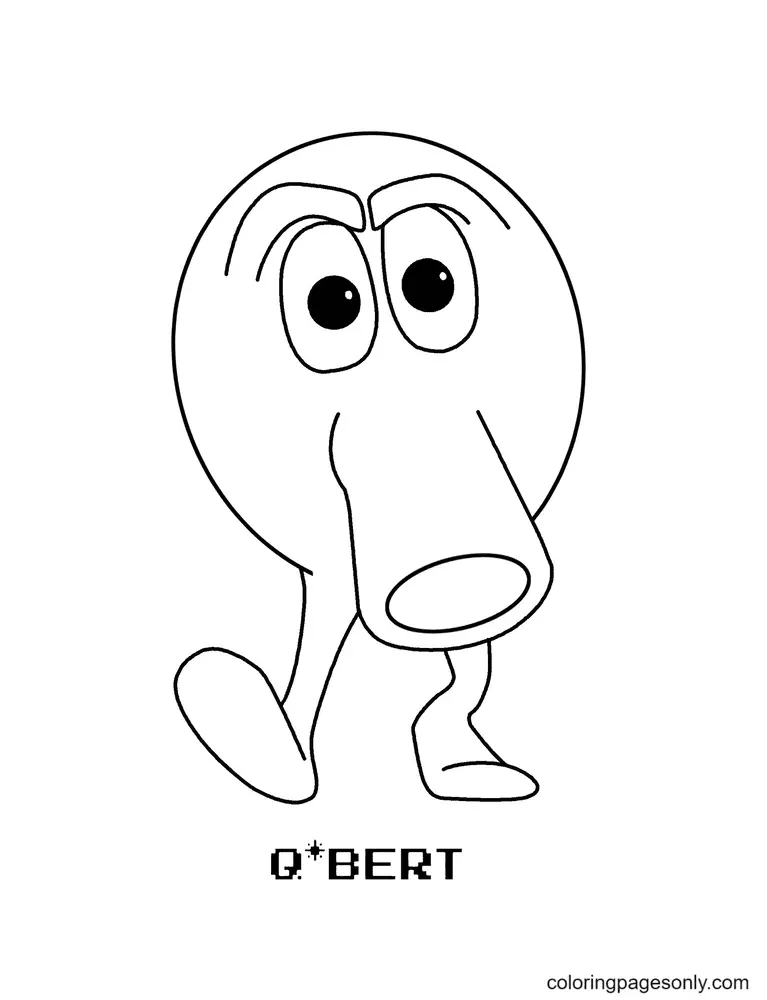 Desenhos de Detona Ralph Para Colorir 4