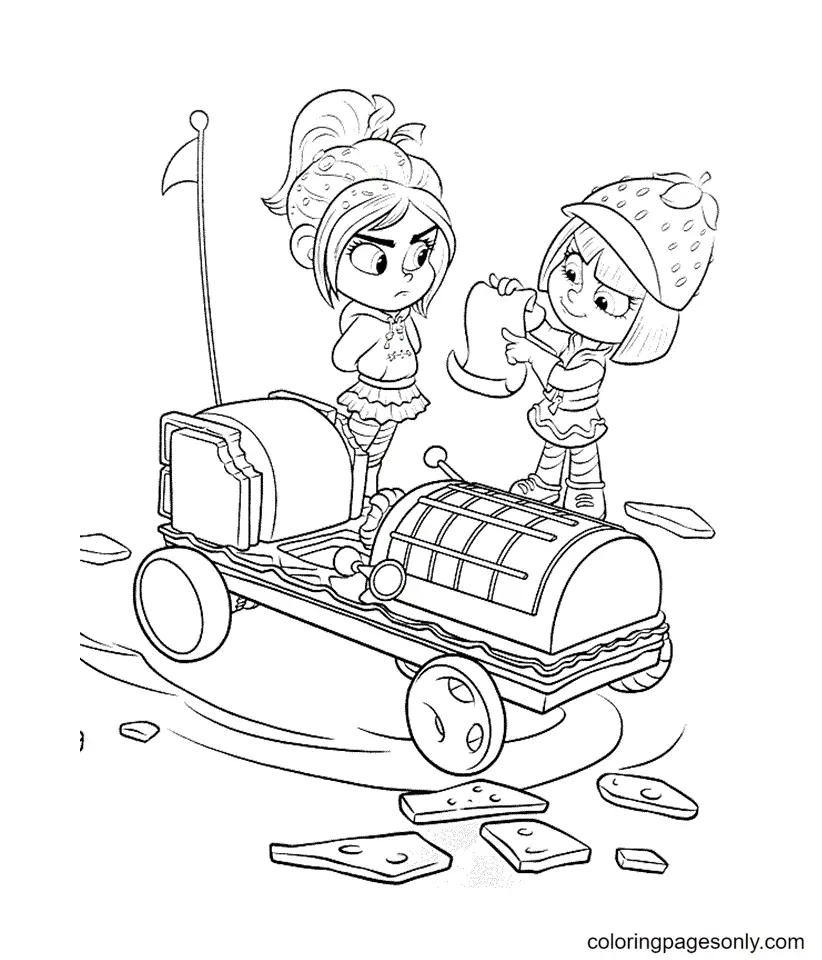 Desenhos de Detona Ralph Para Colorir 48