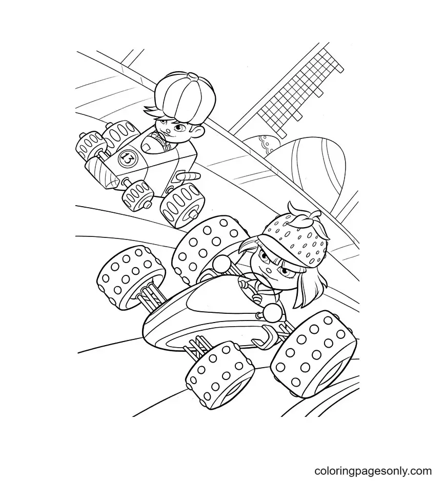 Desenhos de Detona Ralph Para Colorir 61