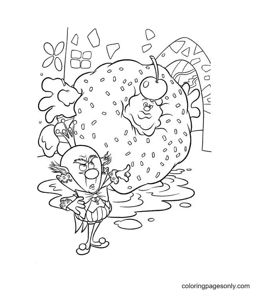 Desenhos de Detona Ralph Para Colorir 65