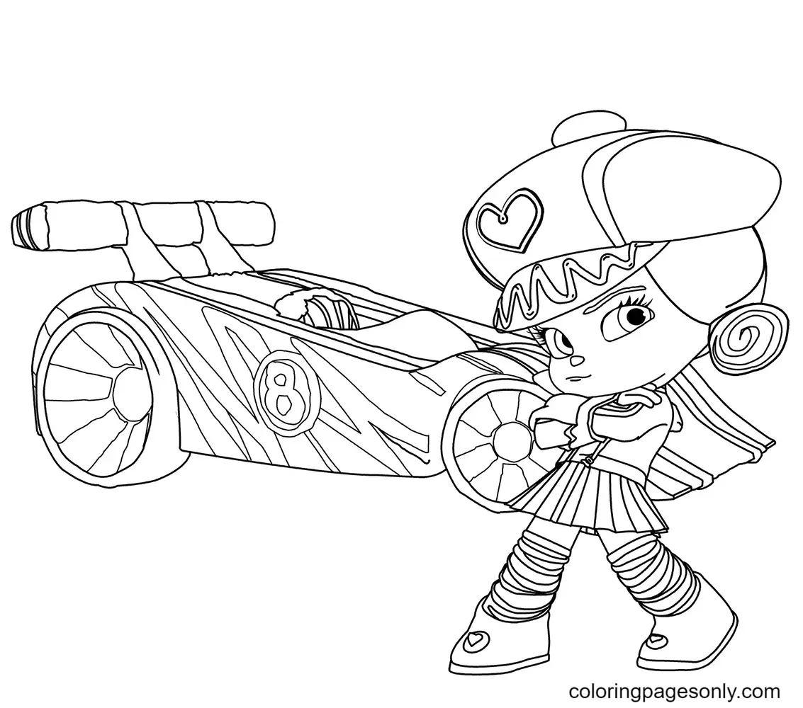 Desenhos de Detona Ralph Para Colorir 7