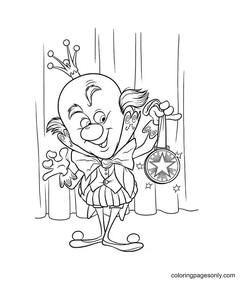 Desenhos de Detona Ralph Para Colorir 73