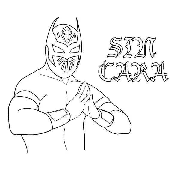 WWE Ausmalbilder 16