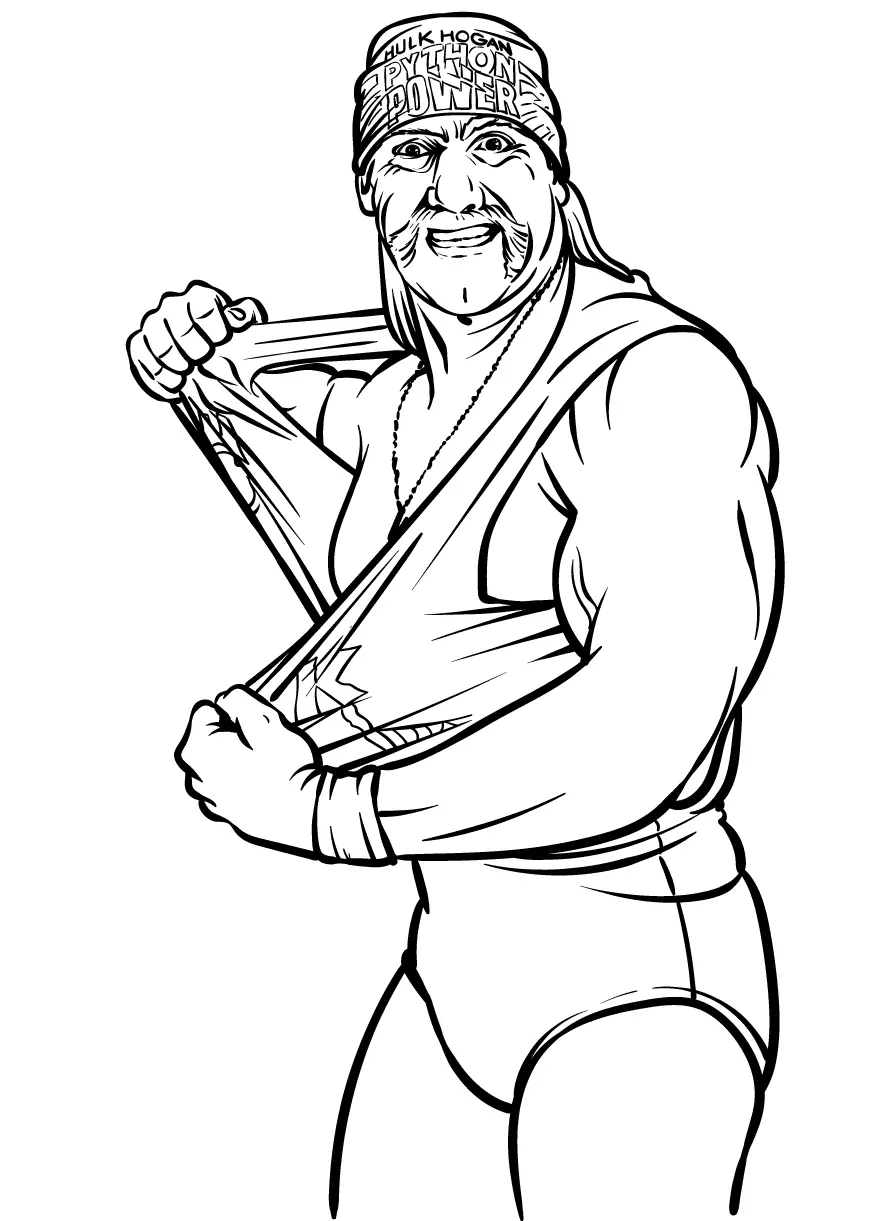 WWE Ausmalbilder 2