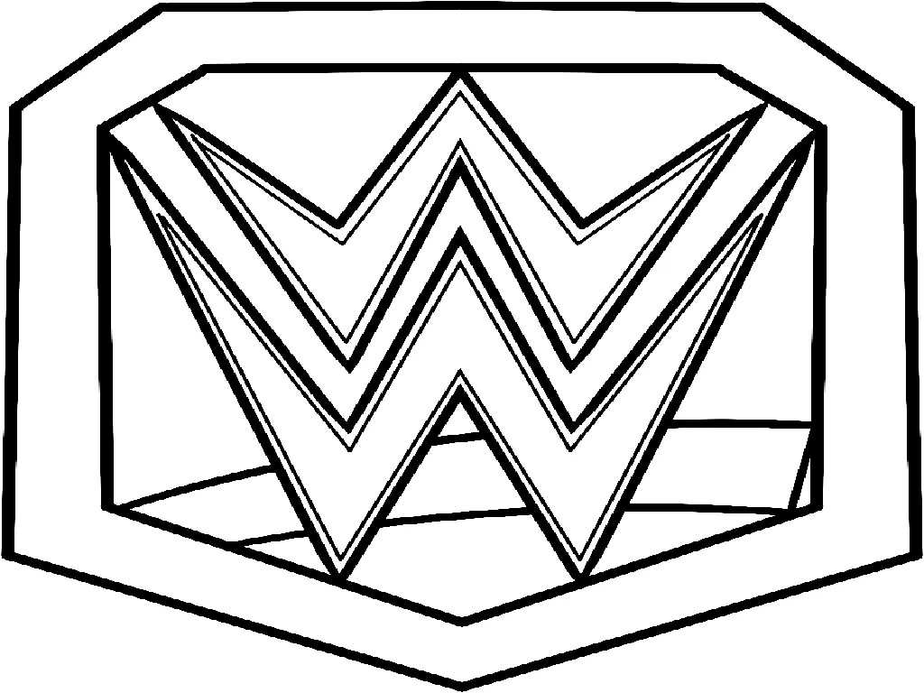 WWE Ausmalbilder 3