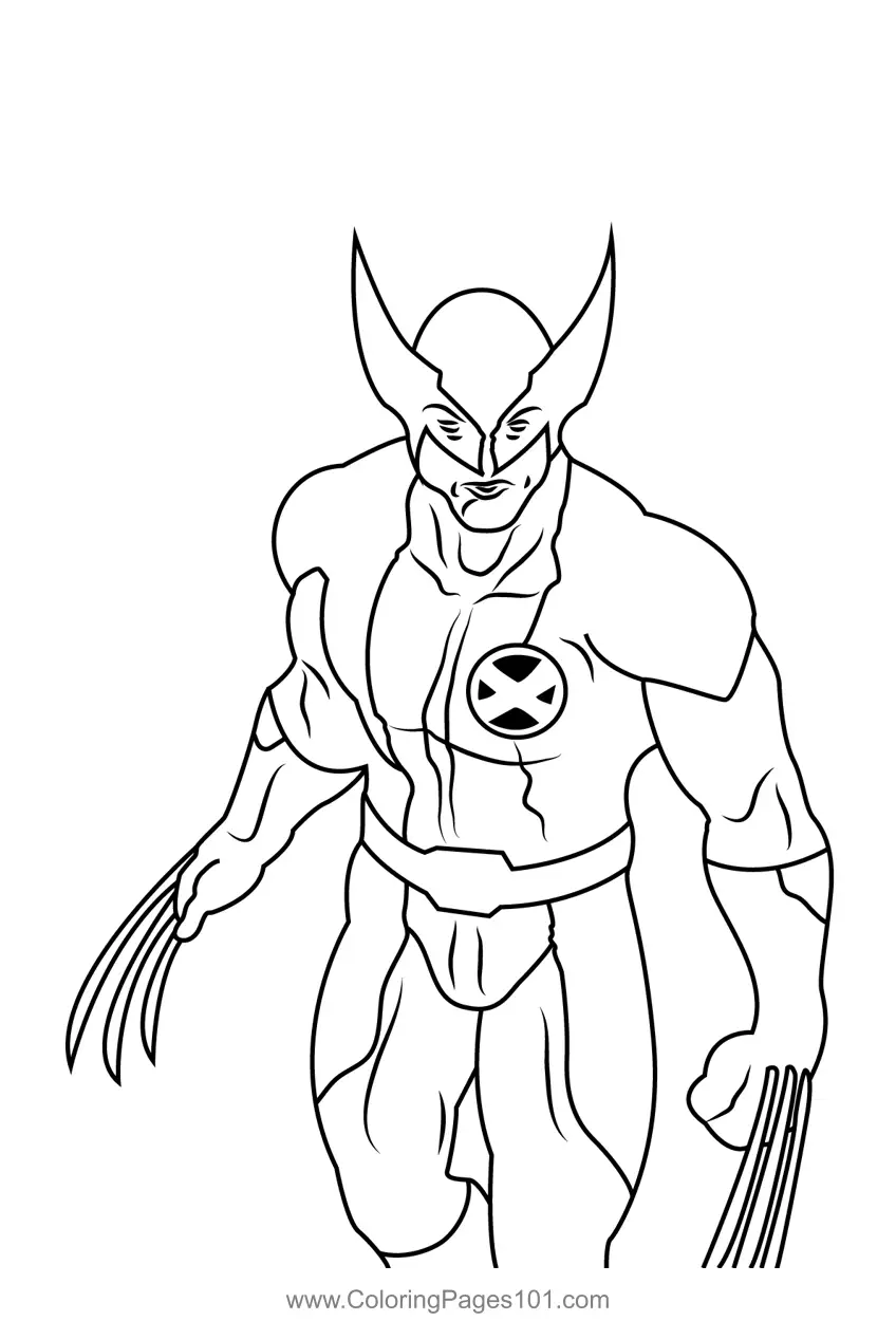 X-Men para Colorear 2