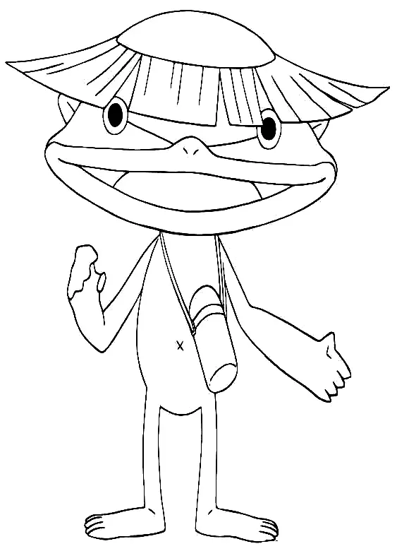 Yo Kai Watch Coloring Pages 30