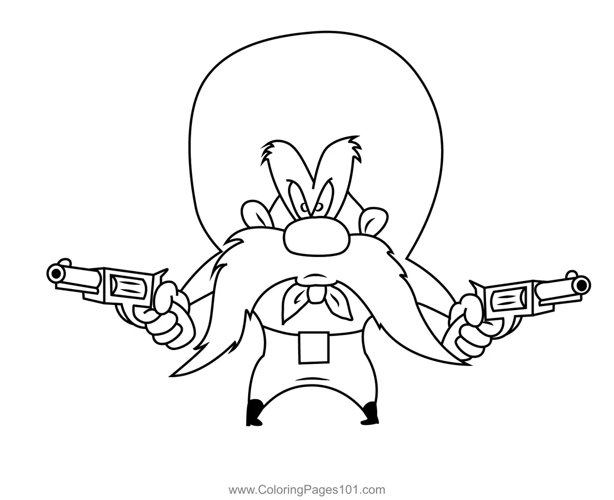 Yosemite Sam para Colorear 10