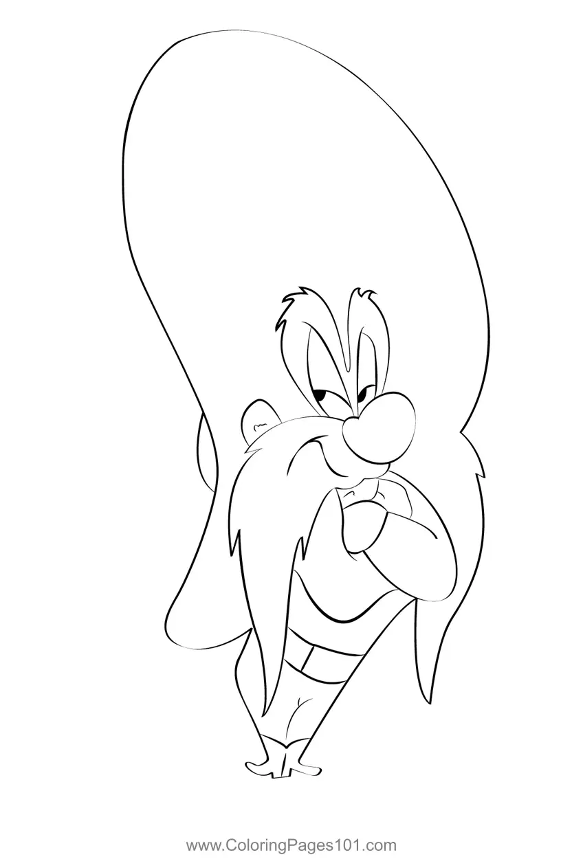 Yosemite Sam para Colorear 11