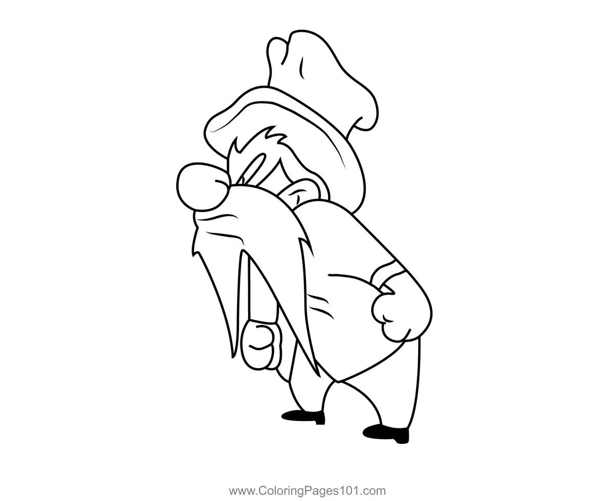 Yosemite Sam para Colorear 2
