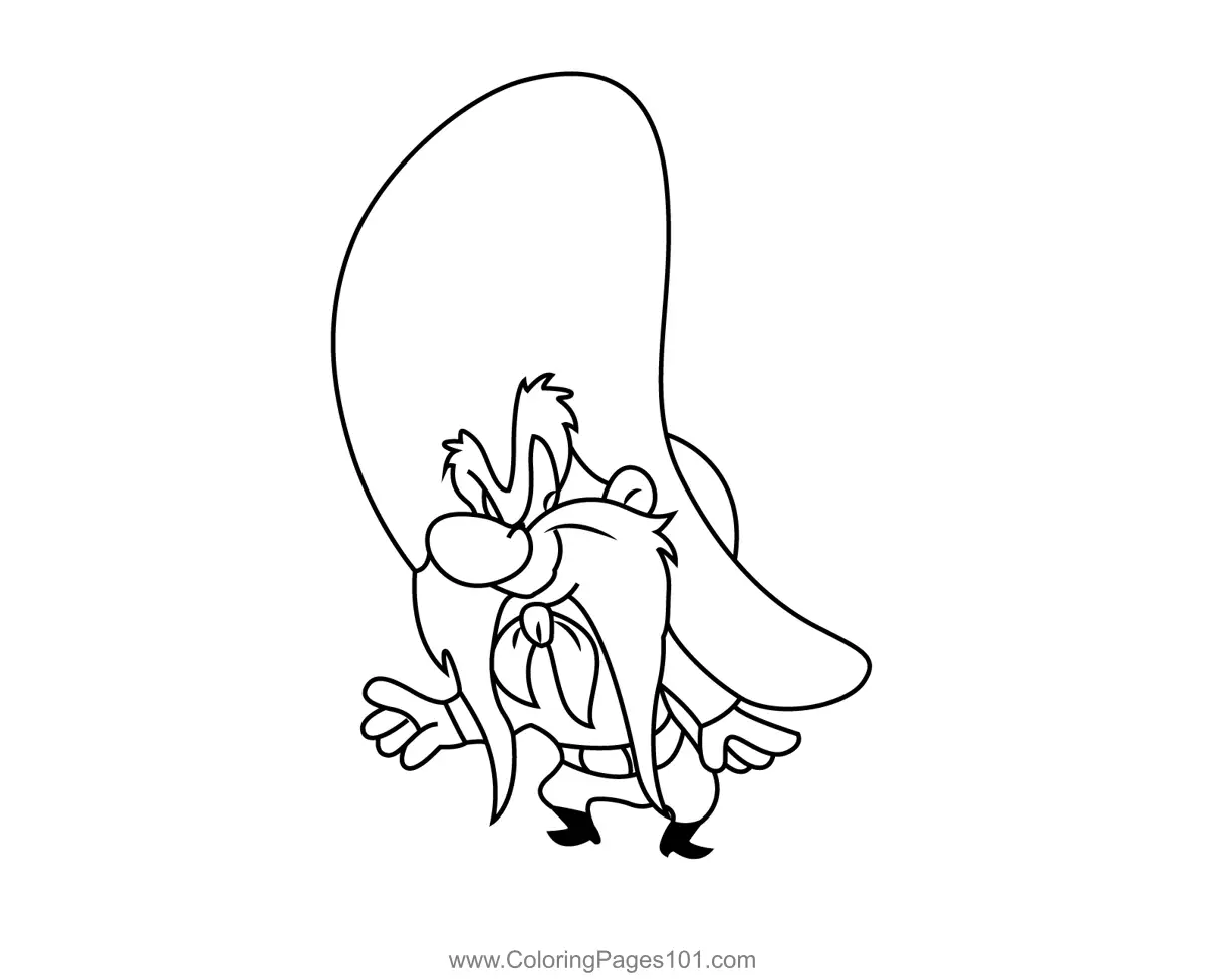Yosemite Sam para Colorear 5