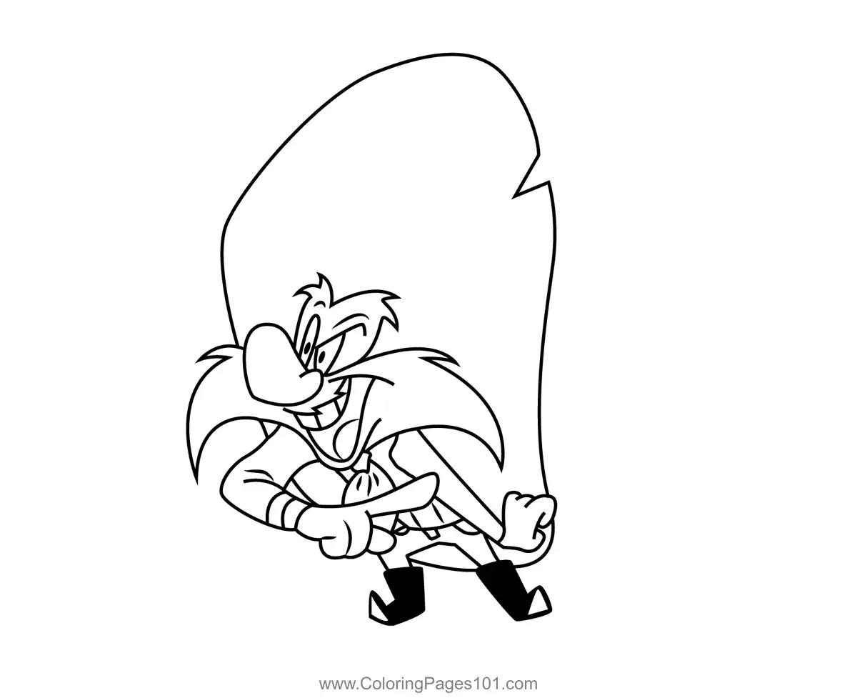 Yosemite Sam para Colorear 7