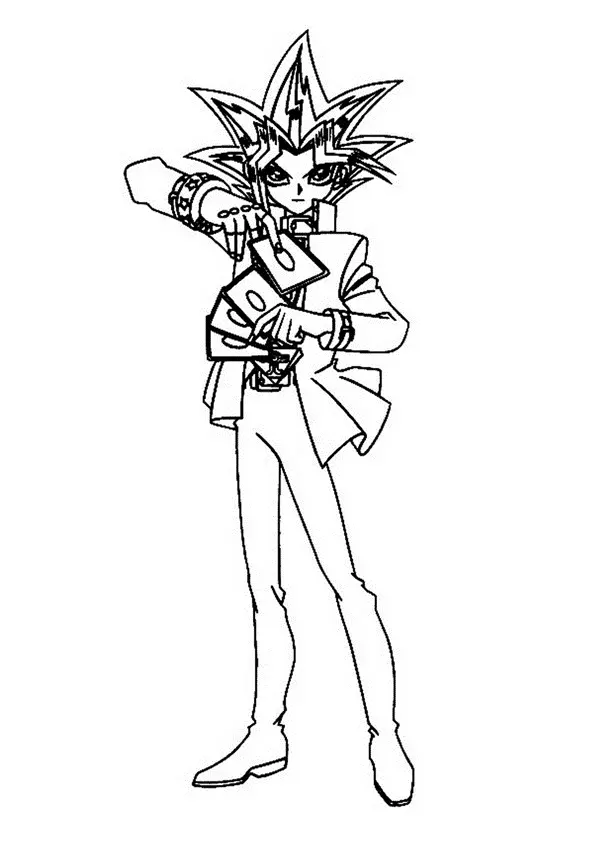 Desenhos de Yu Gi Oh Para Colorir