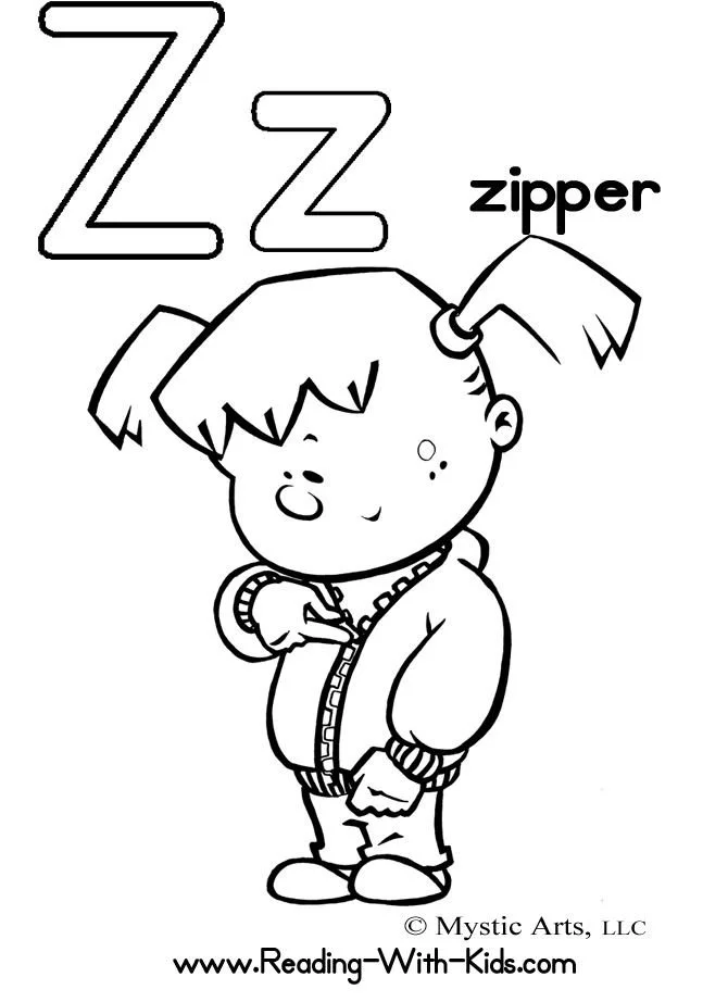 Zip Coloring Pages 6