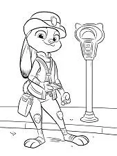 Zootopia Para Colorear 49