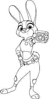 Zootopia Coloring Pages 54