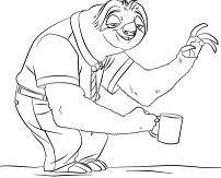 Zootopia Coloring Pages 8