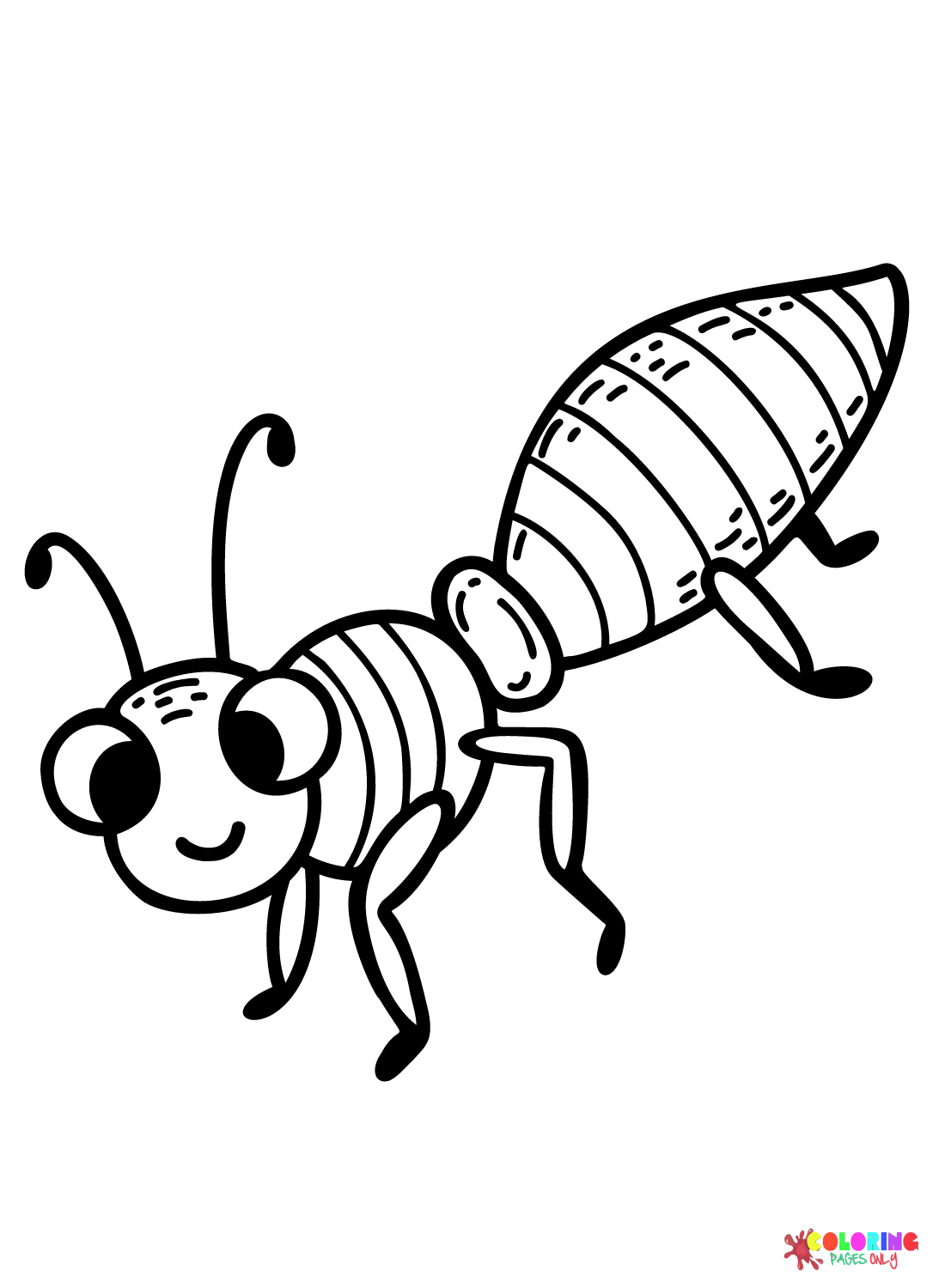 Ant Coloring Pages Printable For Free Download ant-coloring-pages-printable-for-free-download
