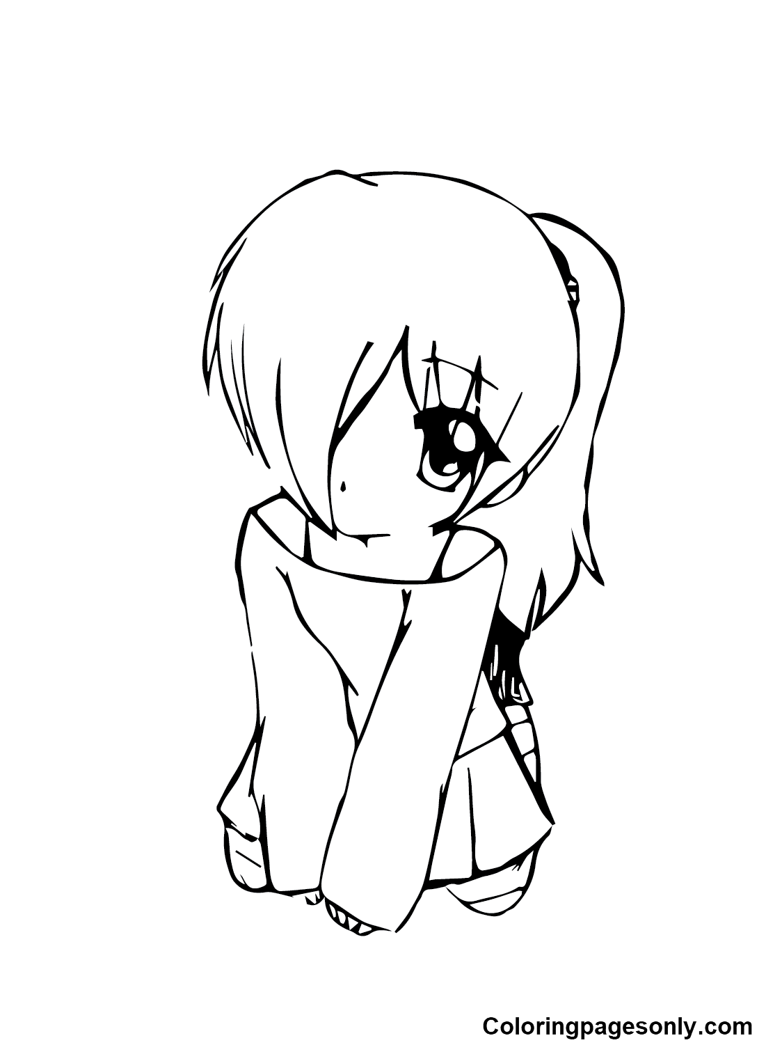 Emo Coloring Pages Printable for Free Download