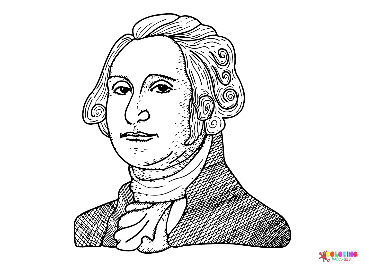 George Washington Coloring Pages Printable for Free Download
