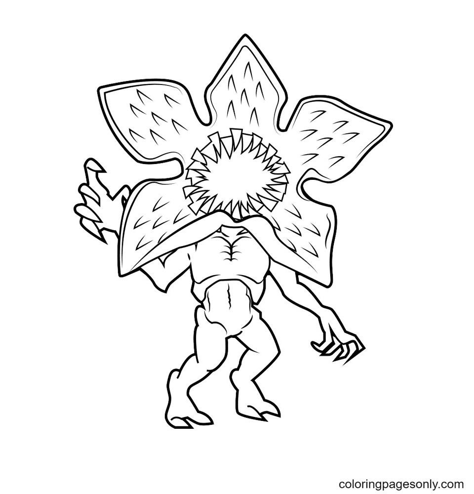 Stranger Things Coloring Pages Printable for Free Download