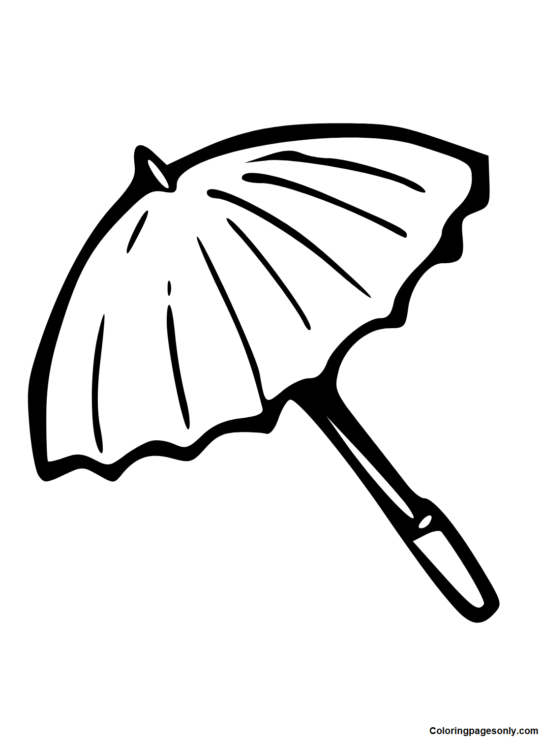 Umbrella Coloring Pages Printable for Free Download