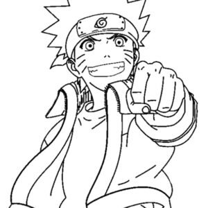 Naruto Coloring Page