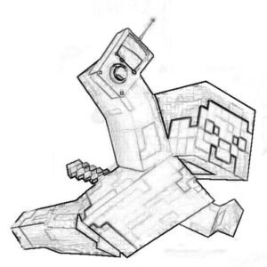 Wither storm Minecraft  Minecraft coloring pages, Minecraft