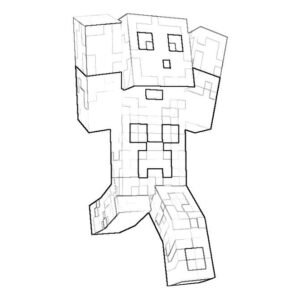 Free Printable Minecraft Coloring Pages for Kids