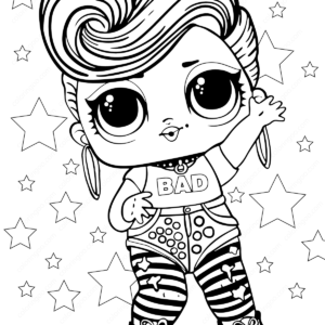 Toys and Dolls coloring pages