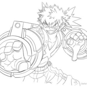 My Hero Academia Coloring Pages