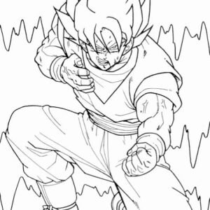 Desenvolva seu estilo com Dragon Ball Z para Colorir! e Imprimir - Pintar  Grátis Online