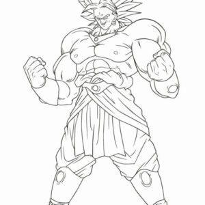 Desenhos para colorir de Dragon Ball Z Piccolo - Imprimível grátis