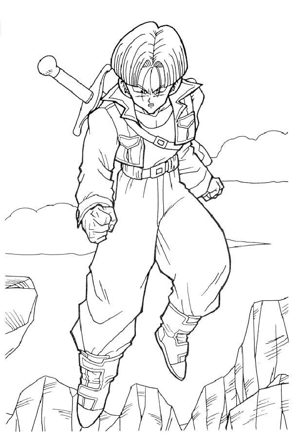 Pinte o mundo de Dragon Ball Z para Colorir! e Imprimir - Pintar Grátis  Online