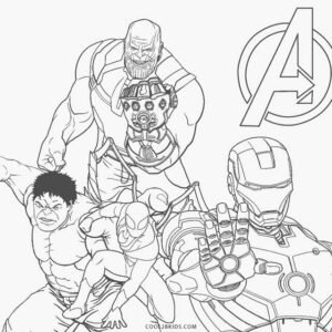 Simply Colouring Marvel: Marvel Avengers (F): Colouring – BookXcess