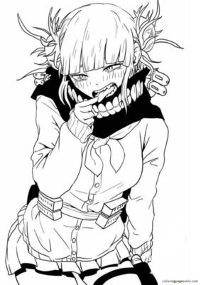 Himiko Toga: The Ruthless Conqueror Printable for Free Download