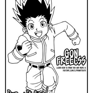 Hunter x Hunter Coloring Pages Printable for Free Download