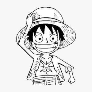 Desenhos do One Piece para Colorir e Pintar - Tudo Para Colorir