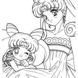 Desenhos da Sailor Moon para pintar e colorir - Pinte Online